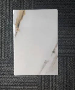 Tấm bảng chống cháy UV Chống nước Tấm ốp tường PVC Bảng nhựa đá Marble cho tường